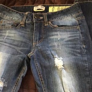 Indigo Rein distressed jeans